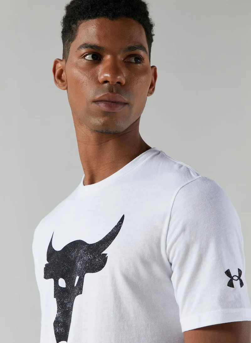 UNDER ARMOUR Project Rock Brahma Bull Logo T-Shirt