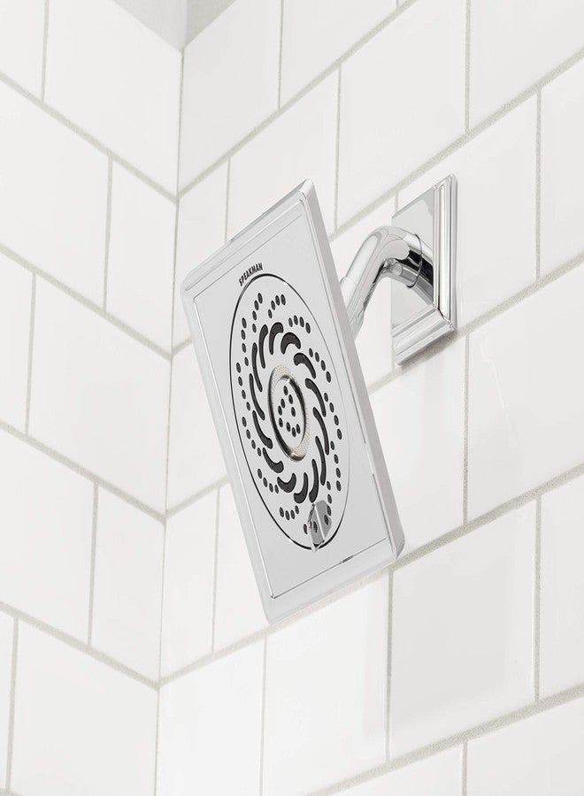 Speakman S-5002-E2 Rainier Exhilaration High Pressure Fixed Shower Head, 2 GPM, Polished Chrome - Image 2