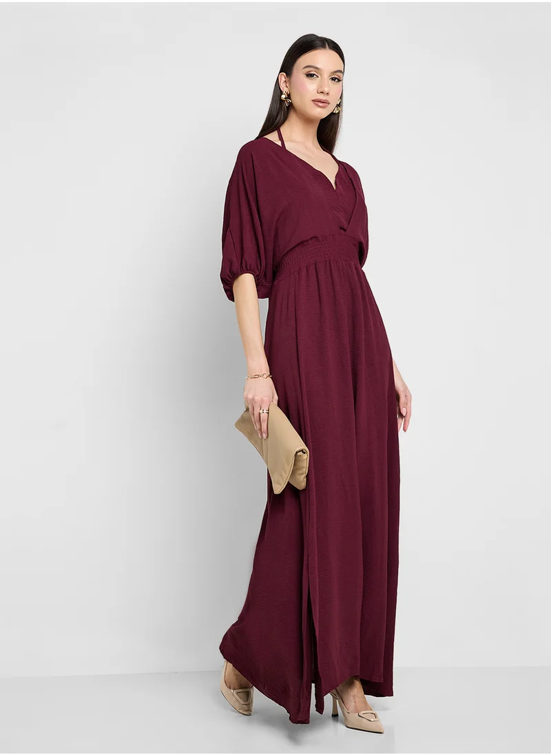 ايلا Dress With Ruched Waist