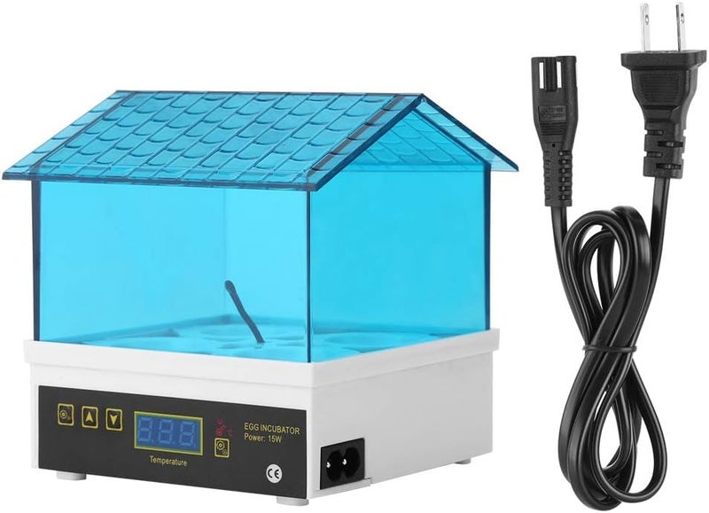 كلاراكو حاضنة بيض صغيرة من كلاركو، حاضنة تفقيس رقمية لـ 4 بيضات، فقاسة دواجن مع تحكم في درجة الحرارة وشاشة رقمية لتفقيس الدجاج والكتكوت والبط والطيور والإوز والبيض - Image 1