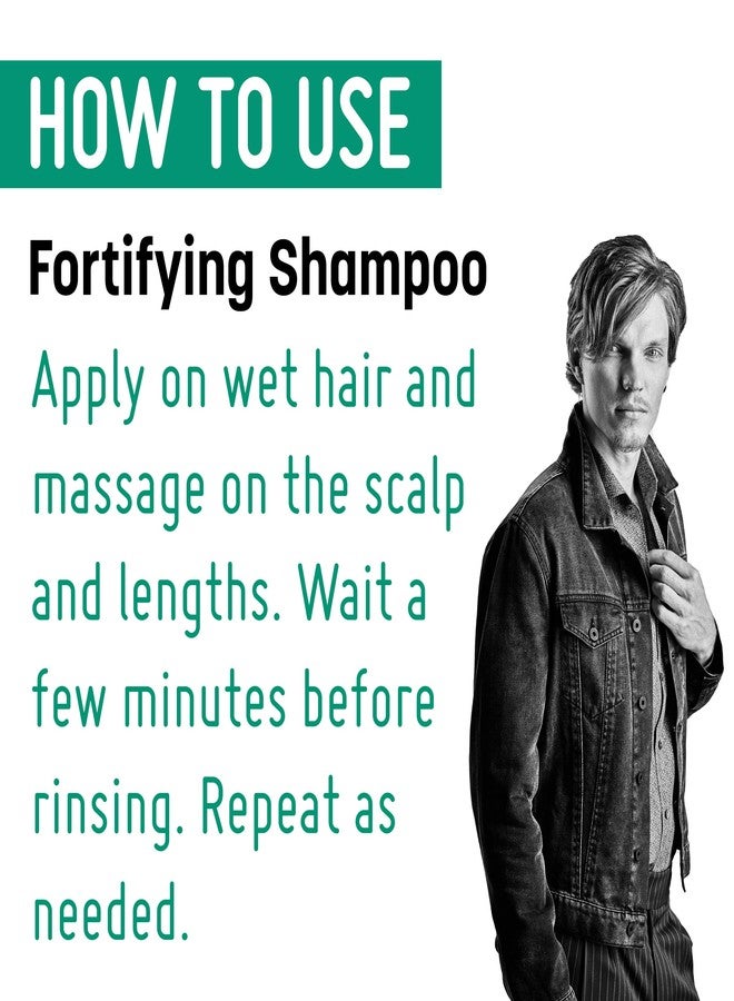 Framesi Barber Gen Fortifying Shampoo, 8.4 fl oz, Strengthening and Thickening Shampoo - Image 2