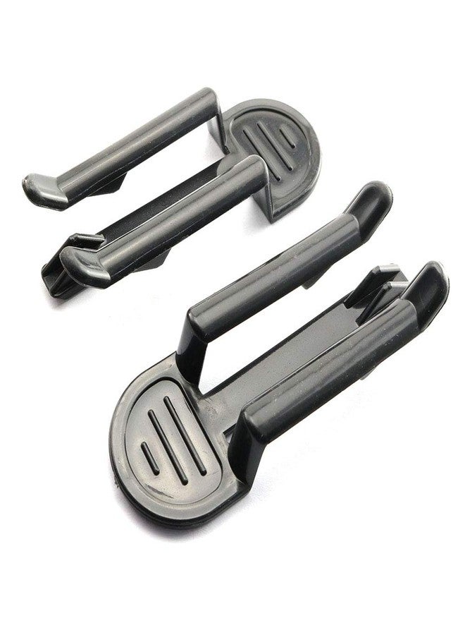 Pro Bamboo Kitchen 20pcs Black Trash Can Bag Clip Garbage Can Clamp 8x3.2cm for Home and Kitchen - Image 1