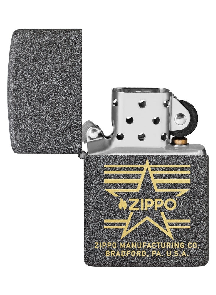 Zippo 48711 211 Zippo Star Design Iron Stone Windproof Lighter - Image 4