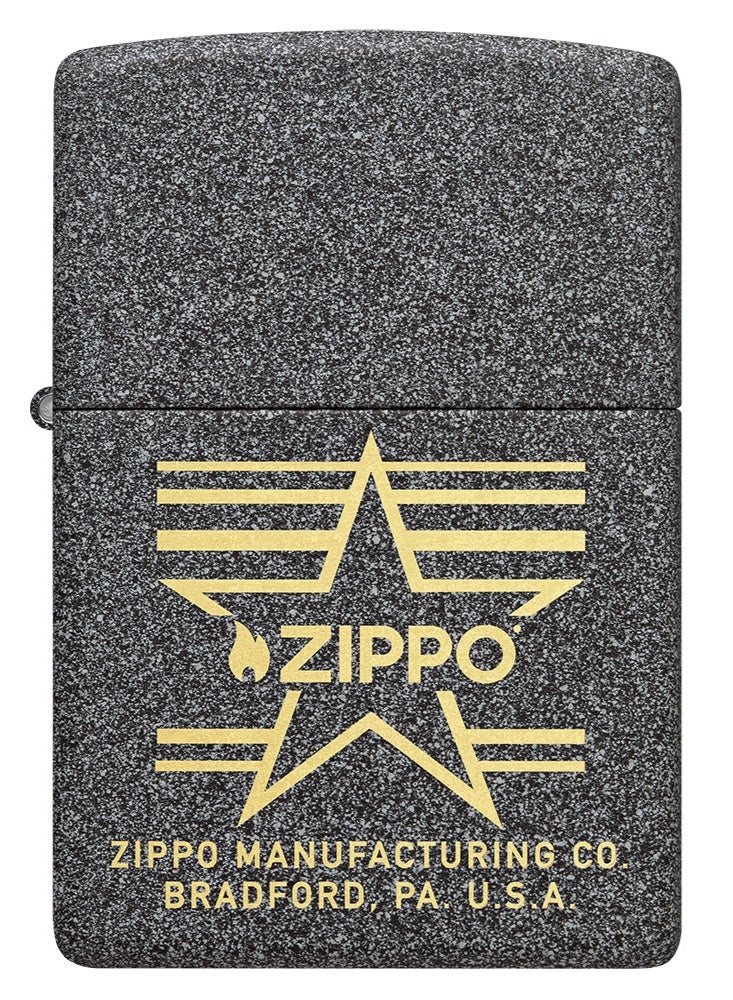 Zippo 48711 211 Zippo Star Design Iron Stone Windproof Lighter - Image 2