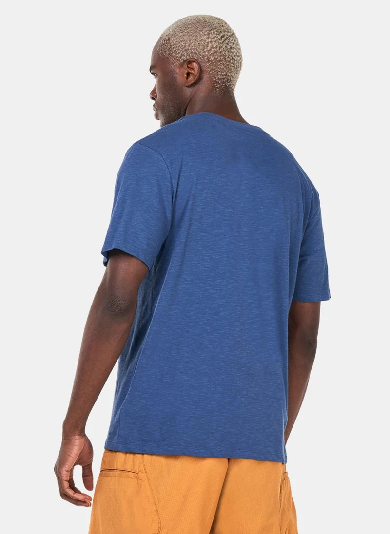 Timberland Men's Brand Carrier Front Print Graphic T-Shirt
