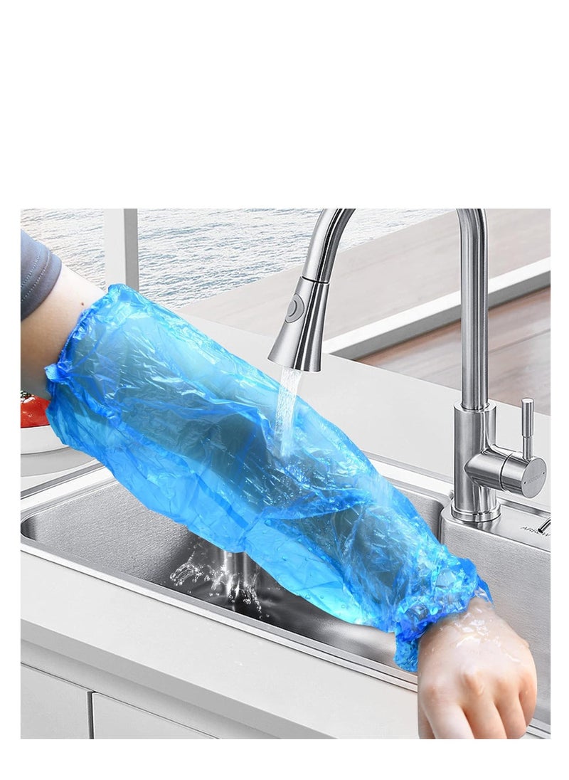 Generic Large plastic sleeve protector 100 pieces of arm lids for single use 15.7 inch  - Image 1