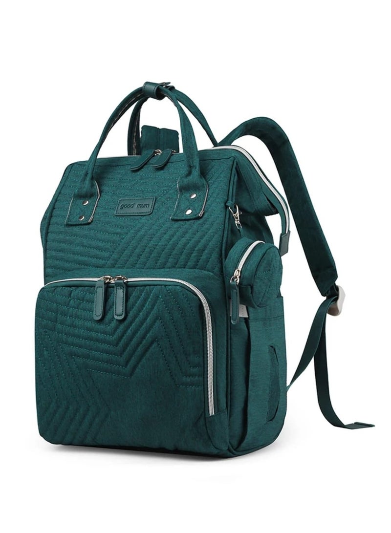 Du Hu High Quality Large Capacity Waterproof Diaper Nappy Bag Portable Organizer Storage Features Polyester Lining Mommy Baby Travel - Image 3