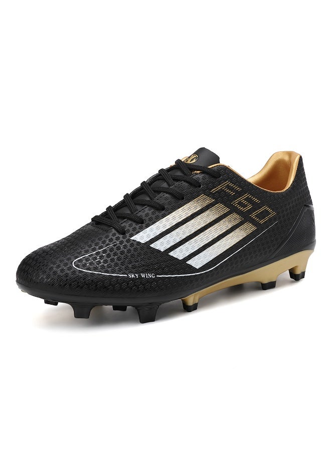 SKY WING Men's And Women's Firm Ground Soccer Cleats Low-Top Football Cleats FG Sole Professional Training Outdoor Lightweight Soccer Shoes - Image 1