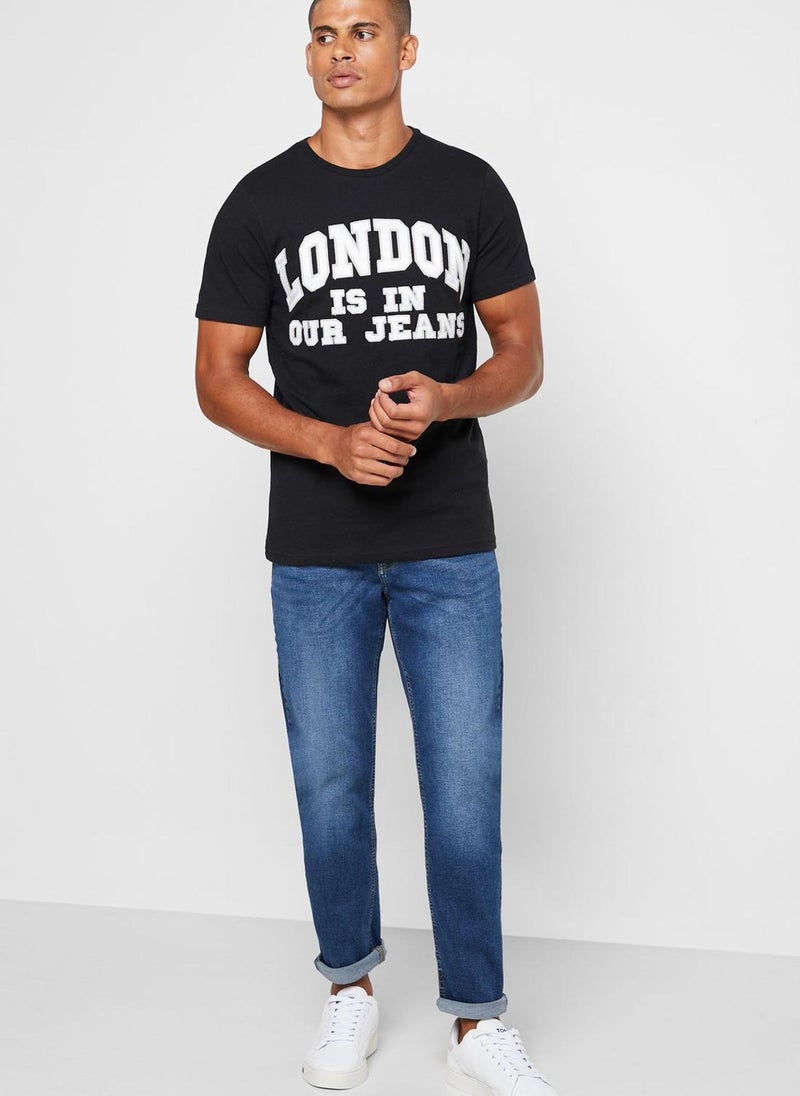 Lee Cooper Mid Wash Straight Jeans  - Image 2