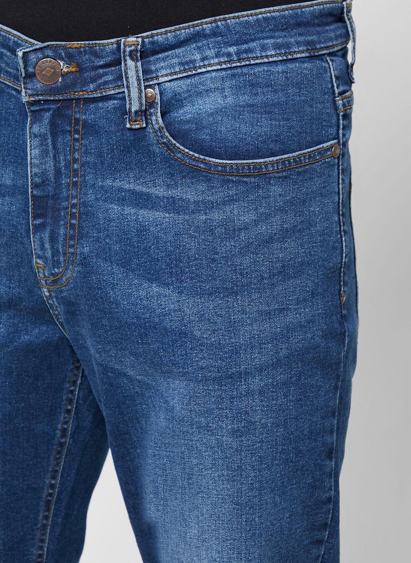 Lee Cooper Mid Wash Straight Jeans  - Image 4