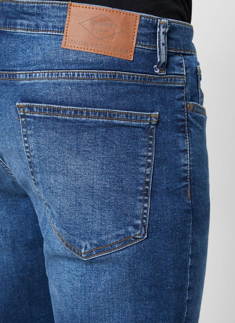 Lee Cooper Mid Wash Straight Jeans  - Image 5