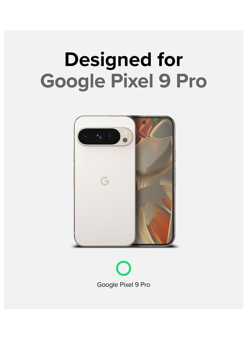 Ringke Onyx [Feels Good in The Hand] Compatible with Google Pixel 9 Pro Case, Anti-Fingerprint Technology Prevents Oily Smudges Non-Slip Enhanced Grip Precise Cutouts for Camera - Black - Image 2