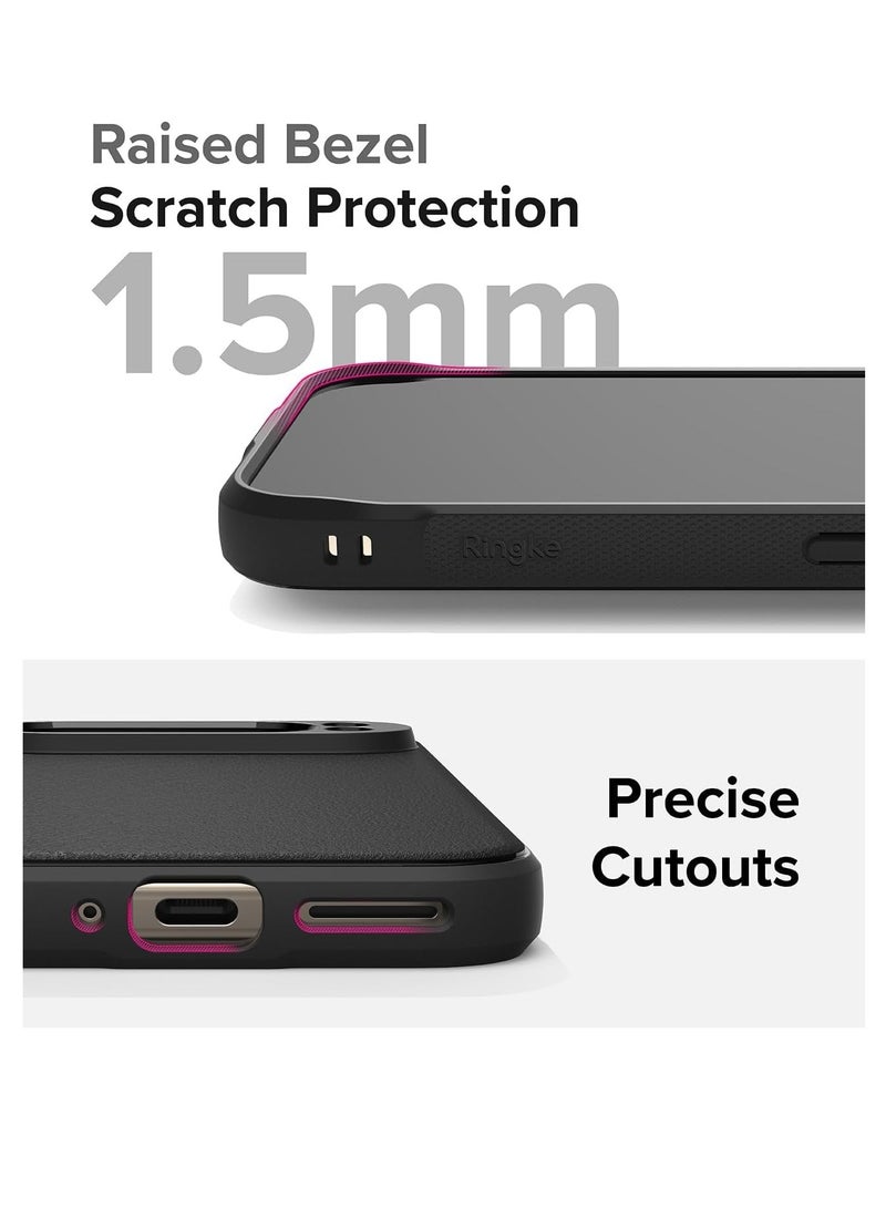 Ringke Onyx [Feels Good in The Hand] Compatible with Google Pixel 9 Pro Case, Anti-Fingerprint Technology Prevents Oily Smudges Non-Slip Enhanced Grip Precise Cutouts for Camera - Black - Image 5