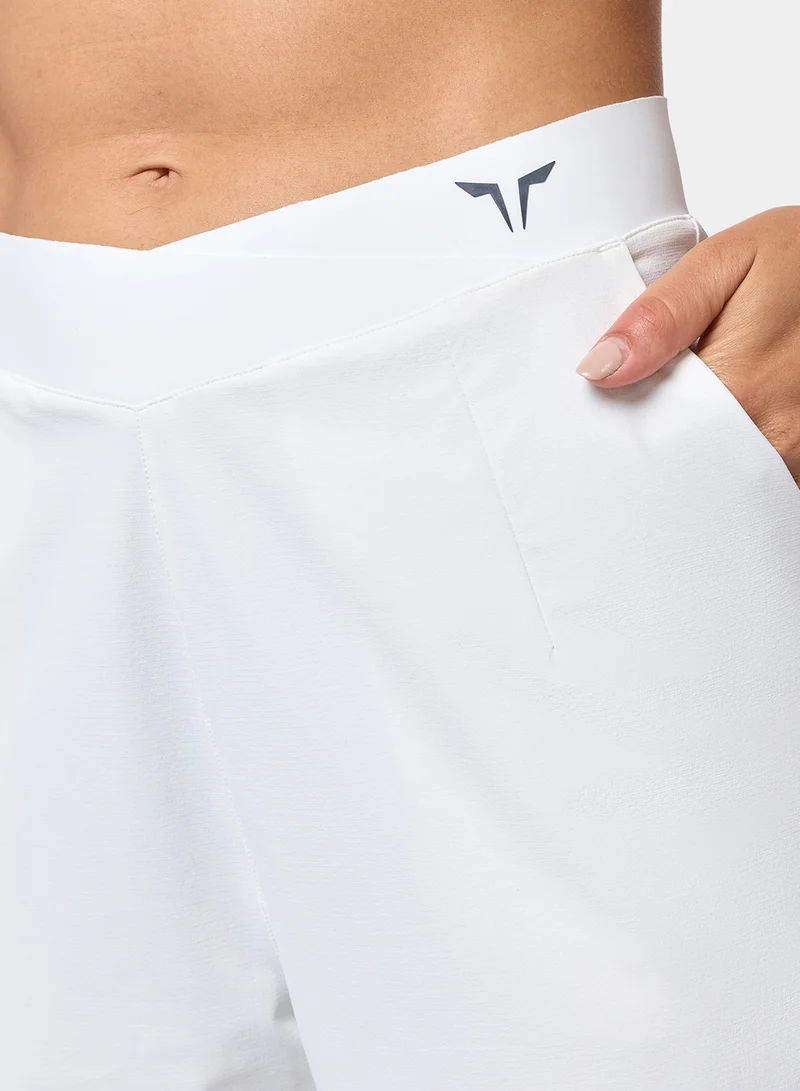 SQUATWOLF Wrap Waist Wide-Leg Sweatants