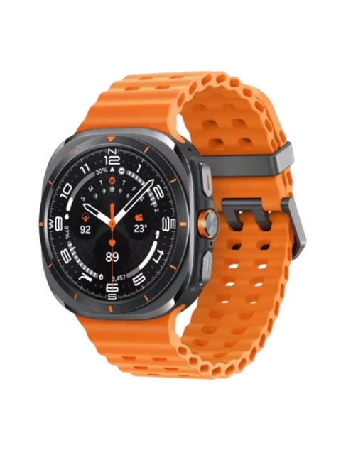 ساعة ذكية JS Watch 7 Ultra مع شاشة عرض دائرية وغطاء للساعة وحزام سيليكون وشاحن لاسلكي