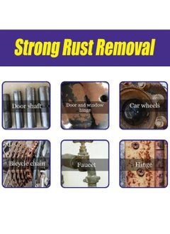 Jaysuing Multipurpose Rust Remover Spray for Home and Car, Instant Rust Remover for Metal, Auto Parts and Various Metal Surfaces, 120ml Antioxidant Spray, Easy to Use  - Image 3