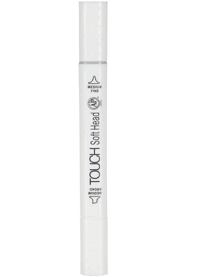 Superior Superior-Touch Soft Head Marker With 2 Head, Vivid Red No.4  - Image 2