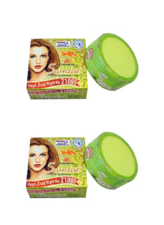 Sandal Beauty Cream For Winter And Summer Pack of 2 