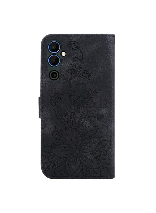 erorex Case For Tecno Pova Neo 2 Lily Embossed Leather Phone Case  - Image 3