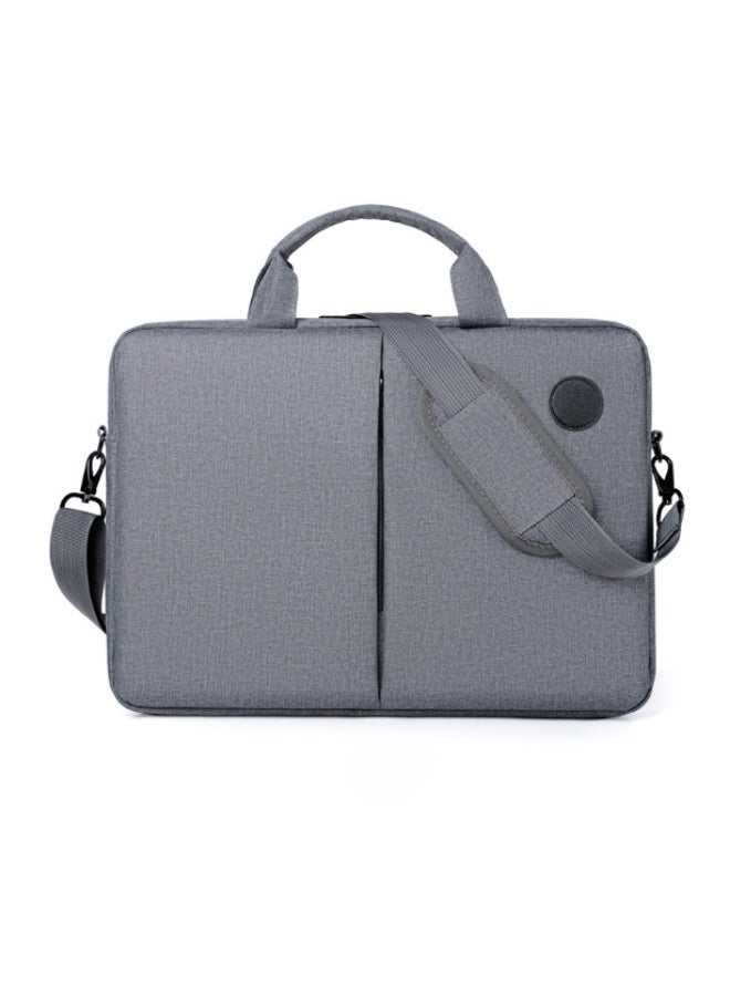Nadrab Unisex 15.6 Inch Laptop Shoulder Bag, Waterproof Anti-scratch Polyester Laptop Sleeve with Adjustable Strap, Luggage Fixed Design Multi-compartment Portable Computer Bag for Office Travel - Image 1