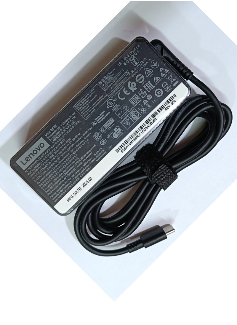 CS AC ADAPTER LAPTOP TYPE-C 65W 20V 3.2.5A  - Image 1