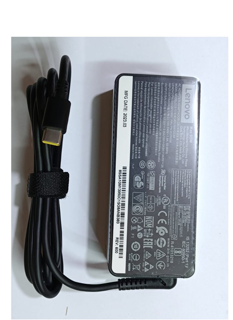 CS AC ADAPTER LAPTOP TYPE-C 65W 20V 3.2.5A  - Image 2