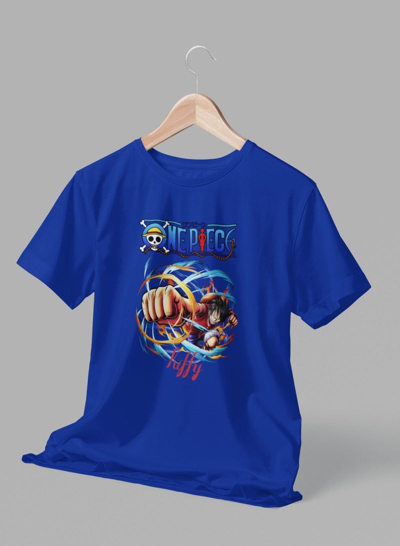ZOOM Comfortable One Piece Kids to Teenagers Luffy-Inspired T-Shirt