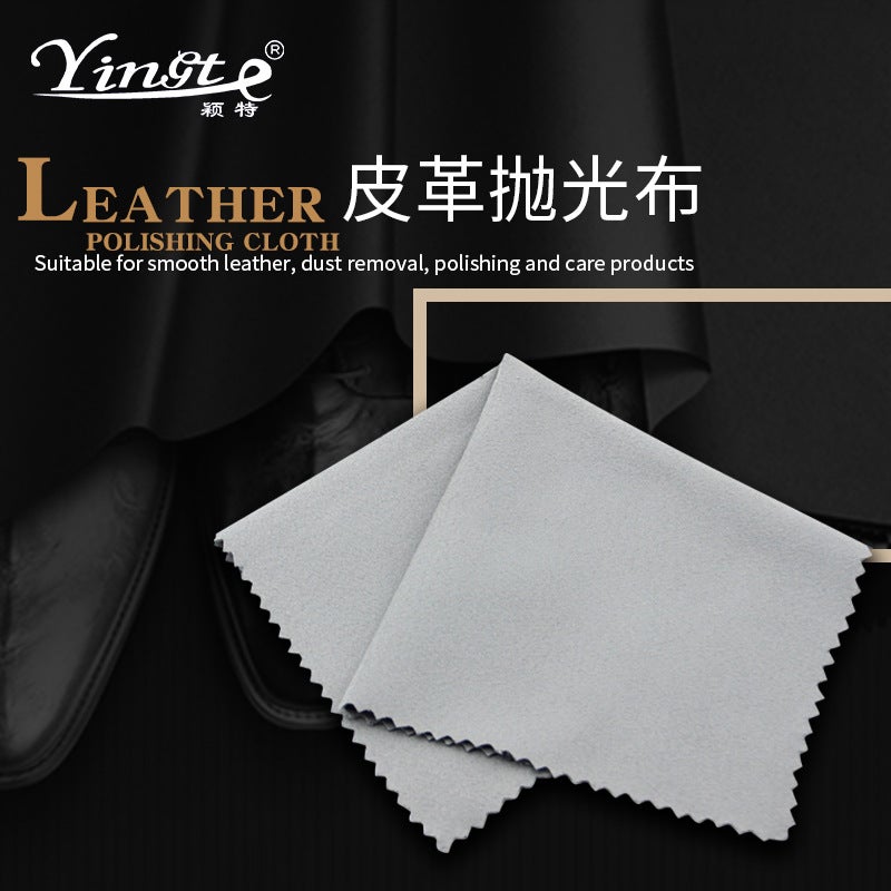 Shoe Polish Polishing Cloth Polishing Cloth Polishing Cloth Shoe Polish Flannel Decontamination Genuine Leather Cleaning Care El Supplies - Image 2