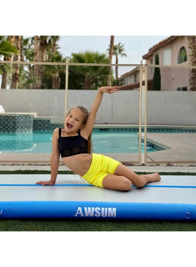 AWSUM 16 ft x 3.3ft x 8inches Gymnastics Air Mat Training Tumbling Mat Gymnastics Tracks with Electric Air Pump for Gym/Water/Yoga/Home use - Image 5