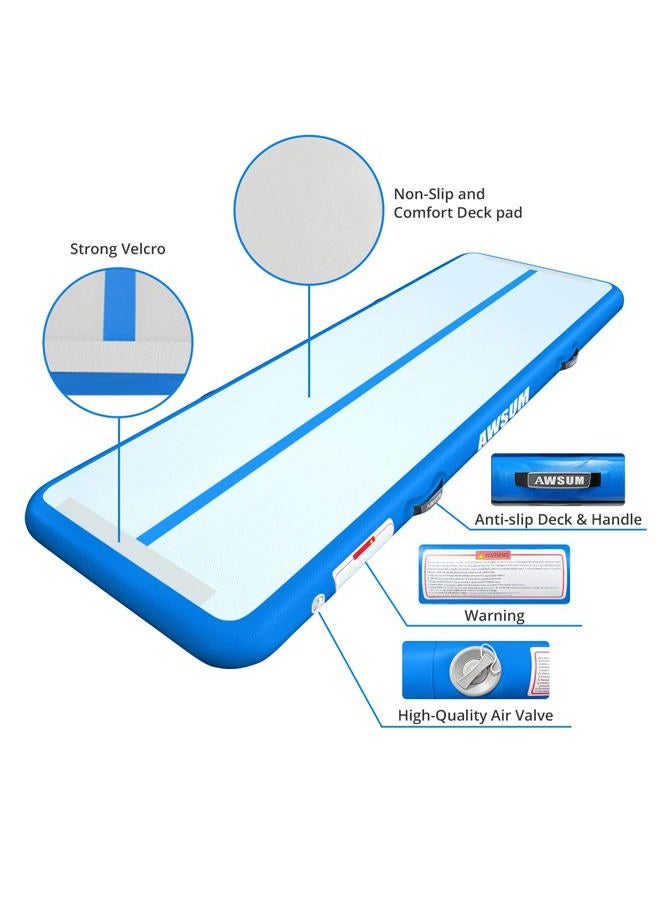 AWSUM 16 ft x 3.3ft x 8inches Gymnastics Air Mat Training Tumbling Mat Gymnastics Tracks with Electric Air Pump for Gym/Water/Yoga/Home use - Image 4