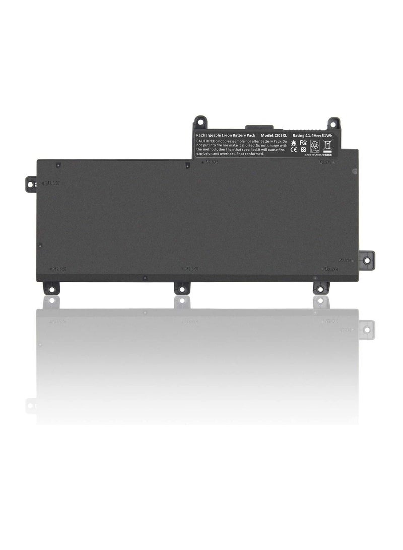 CI03 CI03XL Battery for HP ProBook 640 650 645 655 G2 G3 T7B31AA CI03048XL CIO3 CIO3XL HSTNN-UB6Q LB6T 801554-001 801517-831 801517-541 HSTNN-I66C-4 HSTNN-I66C-5H HSTNN-I66C-5U - Image 1