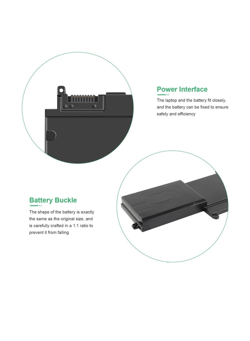 CI03 CI03XL Battery for HP ProBook 640 650 645 655 G2 G3 T7B31AA CI03048XL CIO3 CIO3XL HSTNN-UB6Q LB6T 801554-001 801517-831 801517-541 HSTNN-I66C-4 HSTNN-I66C-5H HSTNN-I66C-5U - Image 2