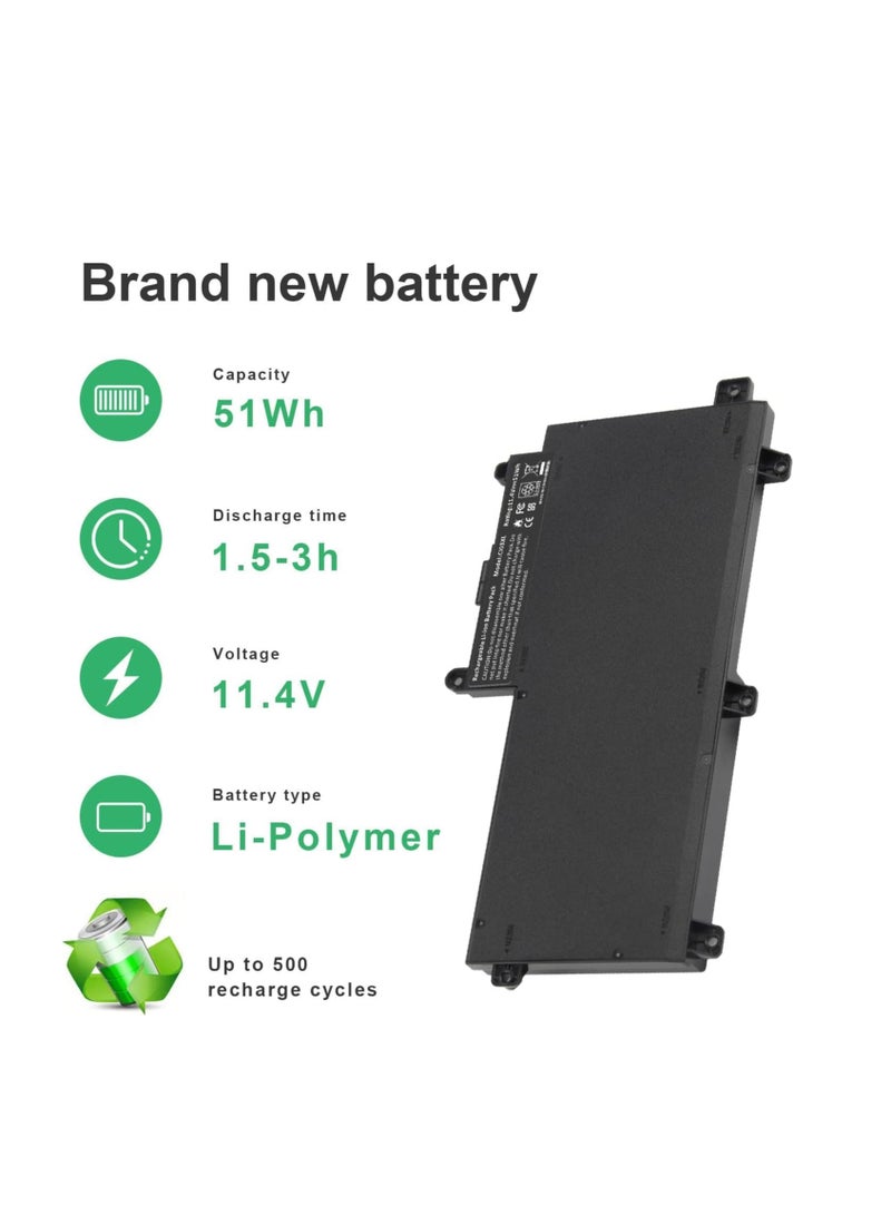 CI03 CI03XL Battery for HP ProBook 640 650 645 655 G2 G3 T7B31AA CI03048XL CIO3 CIO3XL HSTNN-UB6Q LB6T 801554-001 801517-831 801517-541 HSTNN-I66C-4 HSTNN-I66C-5H HSTNN-I66C-5U - Image 4
