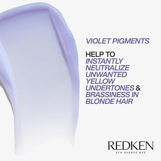 REDKEN Purple Conditioner For Blonde Hair Vi Violet Pigment Color Extend Blondage - Image 2
