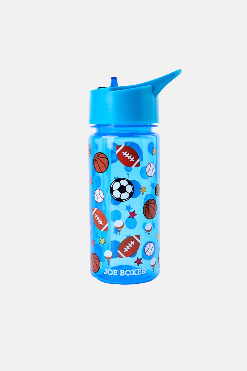Joe Boxer Kids Graphic Print Water Bottle 500 ml, Multicolor - Image 1
