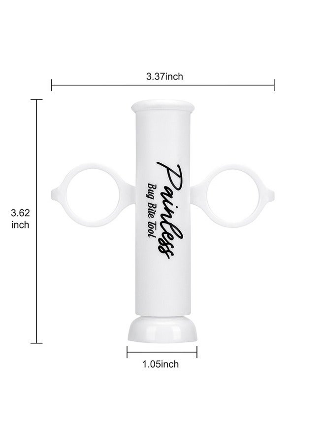 نيبمينينت أدوات شفط - لدغات الحشرات والنحل / لسعات النحل ، تخفيف لدغات الحشرات الطبيعية ، خالية من المواد الكيميائية - أبيض - Image 4