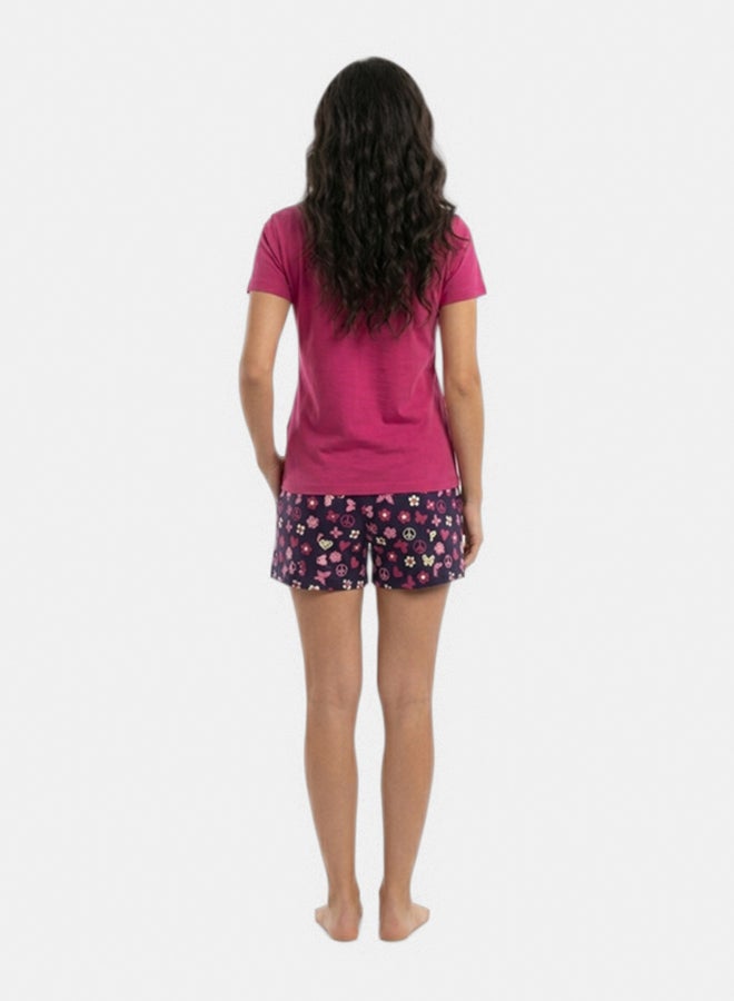 Carina Cookies Peace Sign Graphic Pyjama Set - Image 3