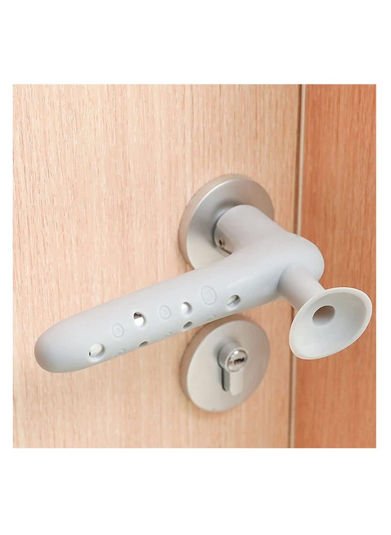 Generic - غطاء مقبض الباب من السيليكون - مقبض باب مضاد للتصادمات - سدادة الباب - ألوان متنوعة... - Image 1