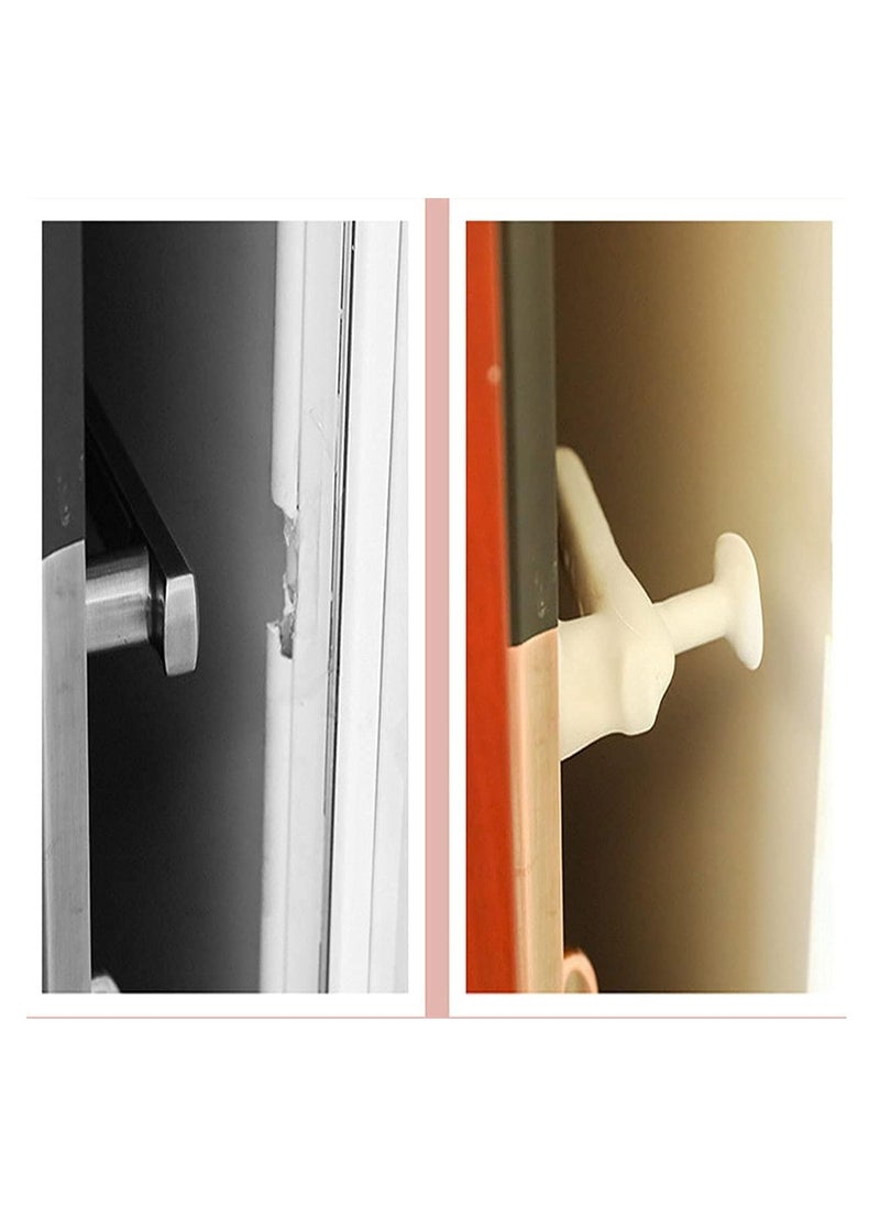 Generic - غطاء مقبض الباب من السيليكون - مقبض باب مضاد للتصادمات - سدادة الباب - ألوان متنوعة... - Image 1