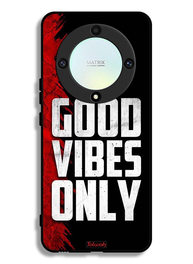 Tolwak Honor X9a Protective Case Cover Good Vibes Only - Image 1