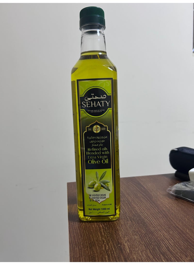 Sehaty Olive Oil Blend for Cooking & Salads – Balanced Taste, High Heat Stability, 1L - Image 2