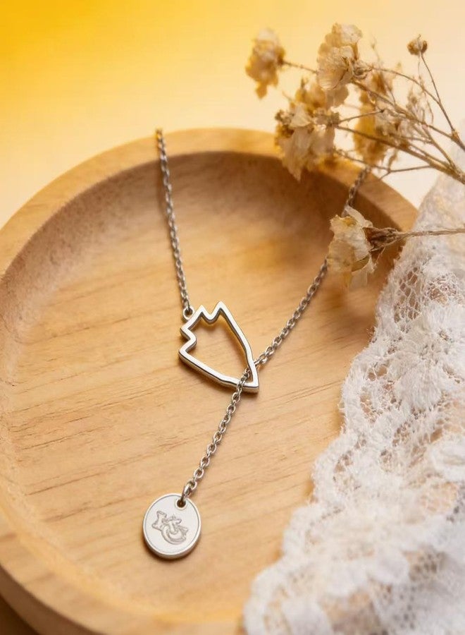 imani Necklace for Football Fans K&C Kansas City Inspired jewelry Cheerleader Gameday Party Decor Outfits （K&C Y Necklace gold - Image 5