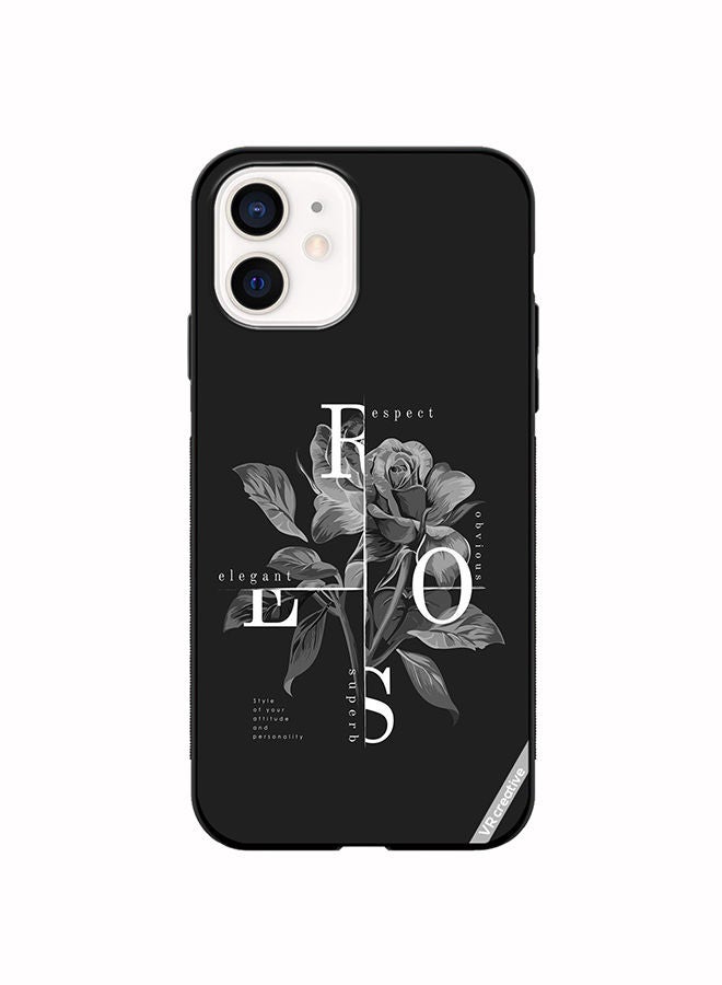 VR CREATIVE Protective Case Cover For Apple iPhone 11 Flower Design Multicolour - Image 1