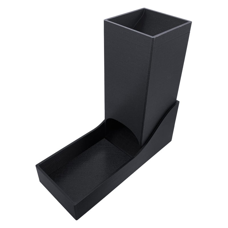 EnderToys DND Dice Tower and Tray Collapsible Black Dice Tray - Image 2