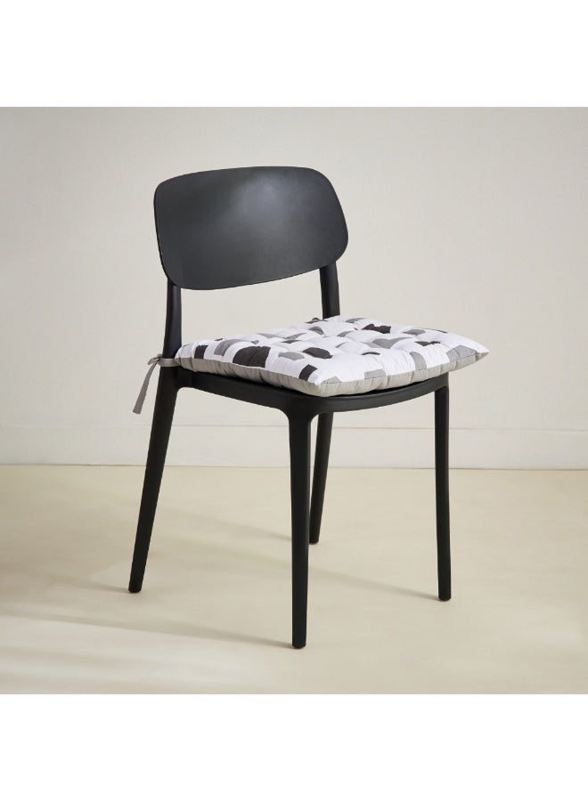 Home Box Snazzy Astri X Printed Chair Pad 40 X 40 Cm - Image 3