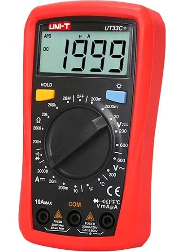 UNI-T - جهاز قياس UT33C+ - Image 1