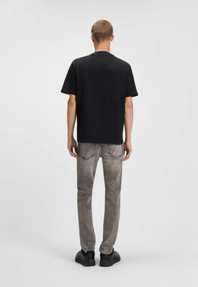 هوجو Extra-slim-fit jeans in grey stretch denim