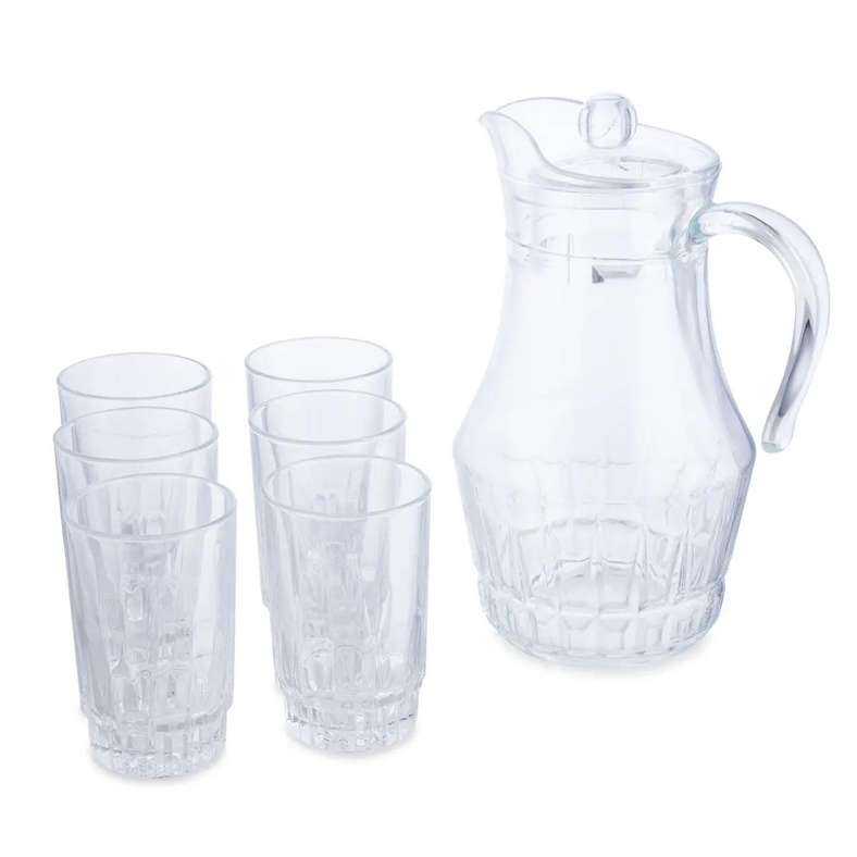 Pan Home Arcopal Victoria 7-Piece Drink Set - Clear - 174ADM9900205 - Image 5