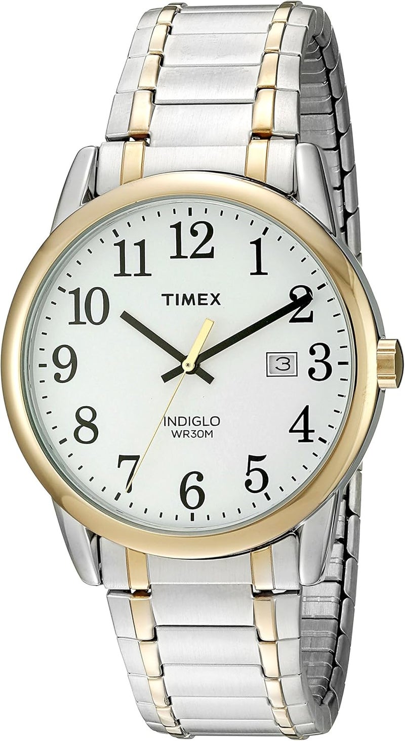 Timex Easy Reader Date Expansion Band 38mm Watch - Image 1