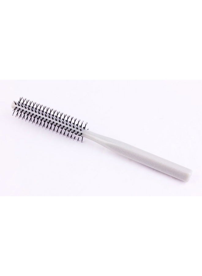 Perfehair Small Mini Plastic Round Hair Styling Brush with Nylon Bristle for Short Hair Blow Drying, 1 Inch Diameter Barrel - Image 5